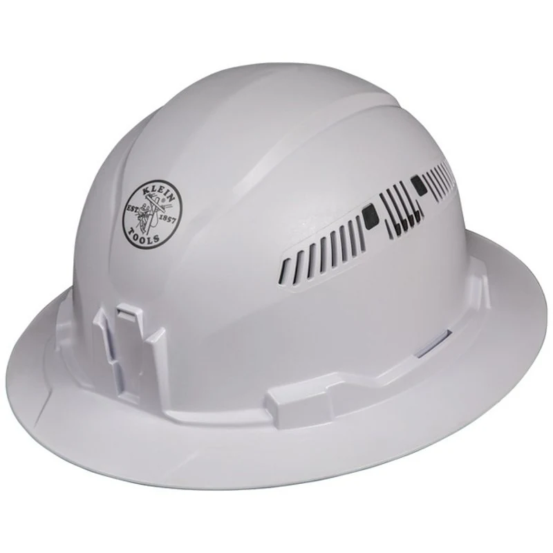 Hard Hat, Vented, Full Brim Style By Klein 60401